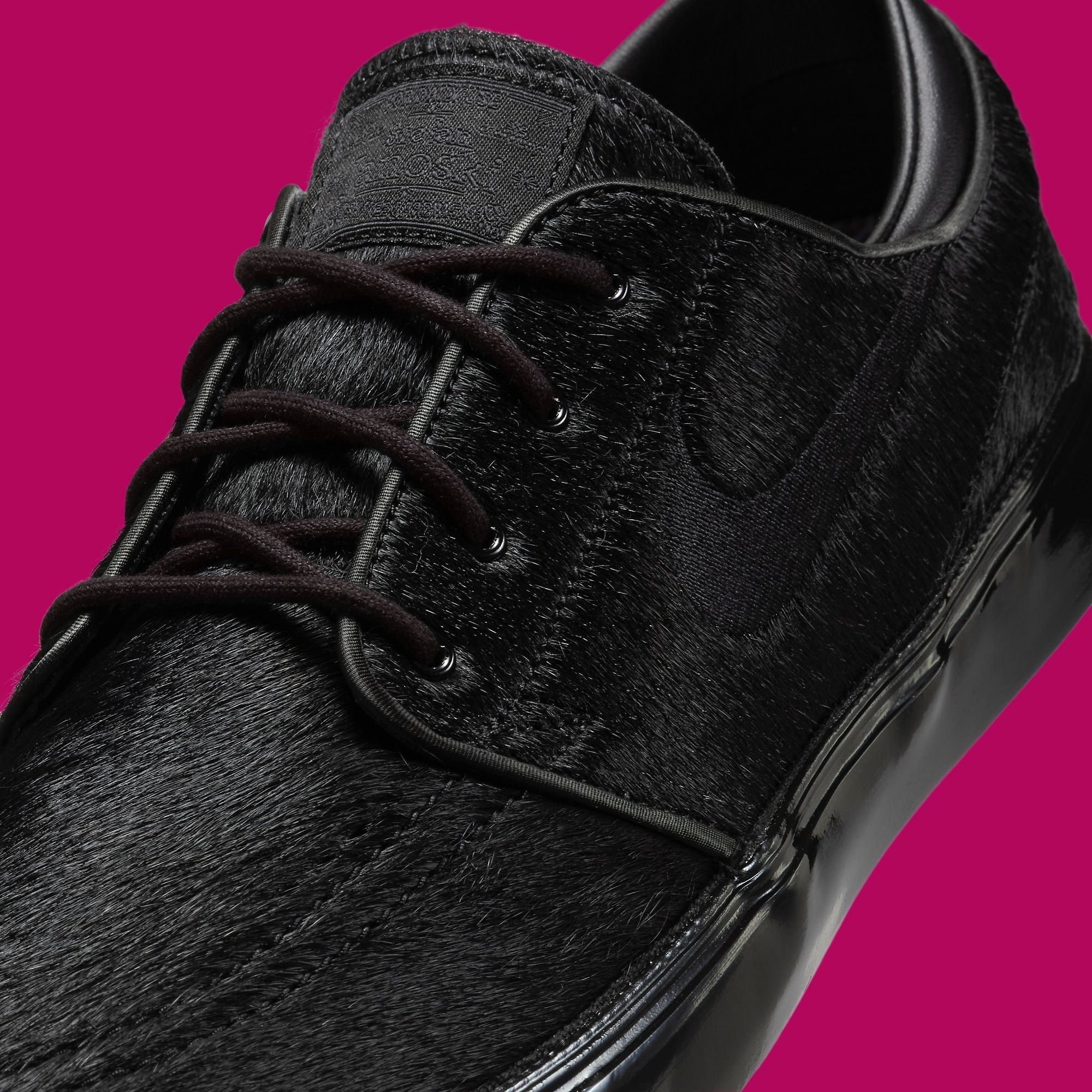 The Nike SB Zoom Janoski OG+ 'Black Pony Hair' Releases